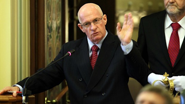 A file photo of Gordon Nuttall in parliament in 2011. (AAP)