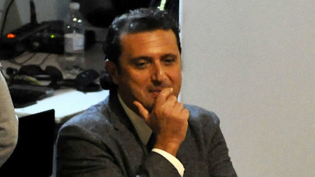 Costa Concordia captain Francesco Schettino on trial. (AAP)