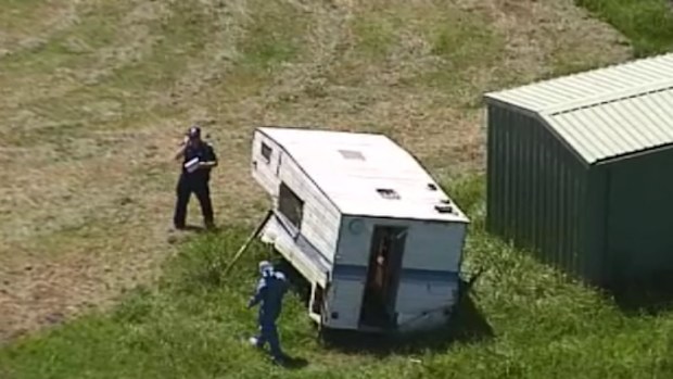 The body of a man has been discovered on a property at Pimpama. (9NEWS)