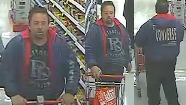 Police are searching for a thief with a taste for lollies. (Supplied, Victoria Police)
