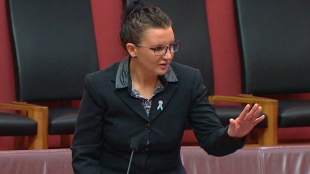 Independent senator Jacqui Lambie. 
