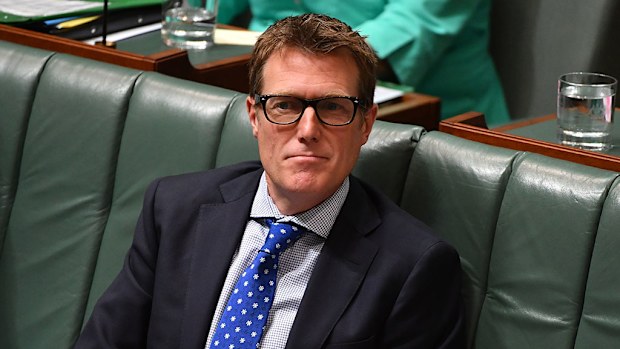 A rather generous self-portrait of a much younger Christian Porter has resurfaced in the media. (AAP)