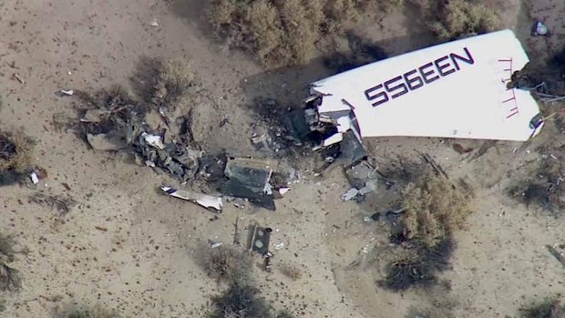 Wreckage from the crash. (Supplied)