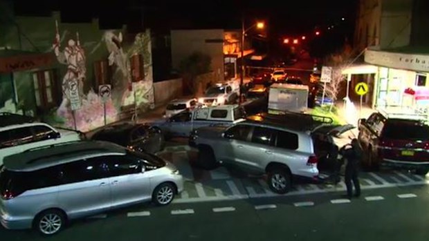 A man has been arrested after allegedly assaulting another man and barricading himself inside a home in Lewisham. (9NEWS)