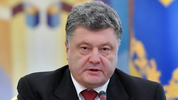 Ukraine President Petro Poroshenko. (Getty)