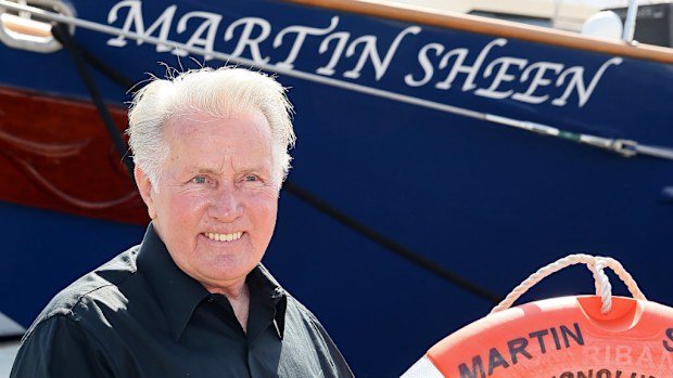 Award-winning actor Martin Sheen has teamed up with conservation group Sea Shepherd to launch a new ship. (Getty)