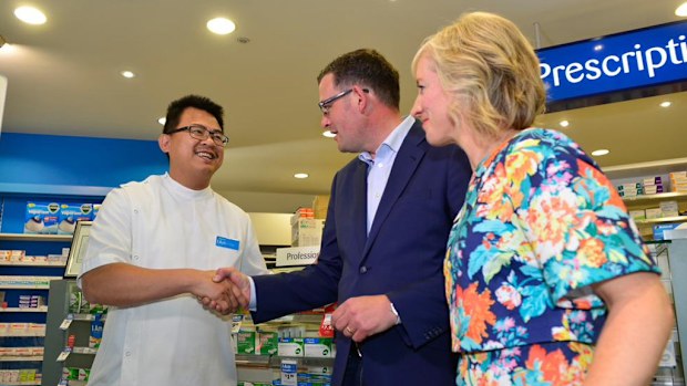 Victorian Labor leader Daniel Andrews has announced a plan for 24 hour pharmacies. (Twitter, @DanielAndrewsMP)