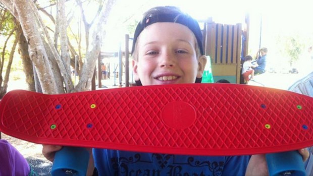 Zeke Douglas, 13, died in hospital after being hit by a gold club while hunting cane toads. (Supplied)