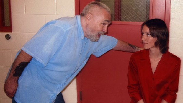 Ms Burton visits Manson in prison every weekend. (mansondirect.com)