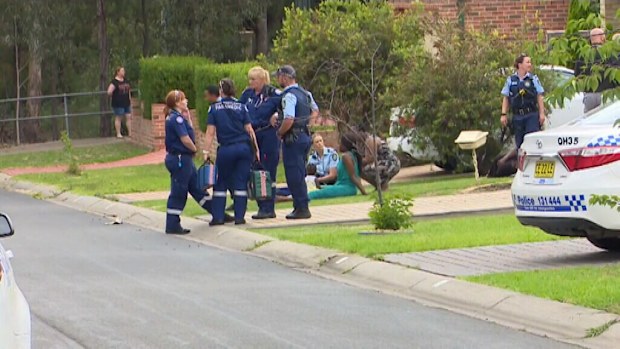 The three-year-old was found unconscious in the car. (9NEWS)