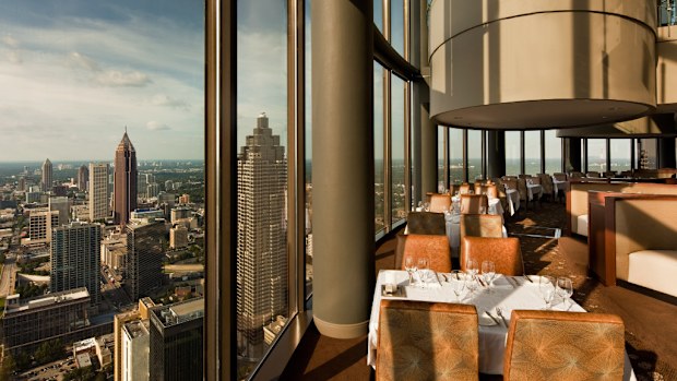 A boy has died after getting his head stuck in the wall of a rotating restaurant in Atlanta. (Sun Dial)