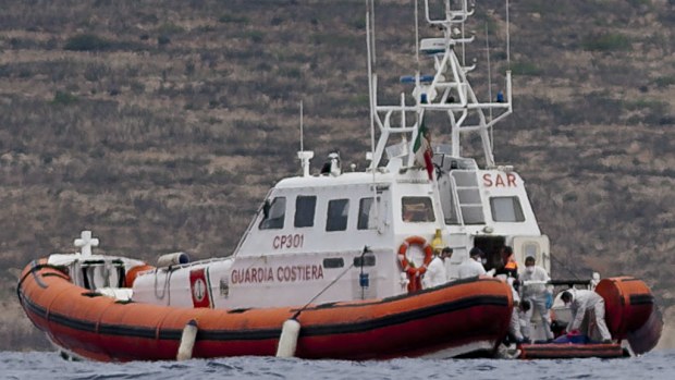 Authorities say more than 200 people are missing off the Italian coast. (AAP - file)