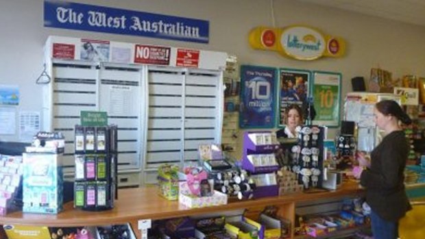 A Western Australian newsagent. (Supplied)