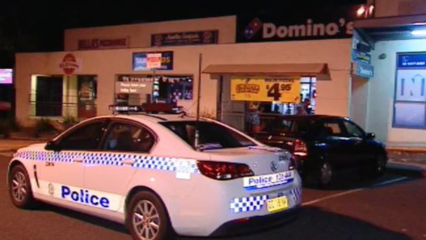 Police attend the scene in Narellan. (9NEWS)