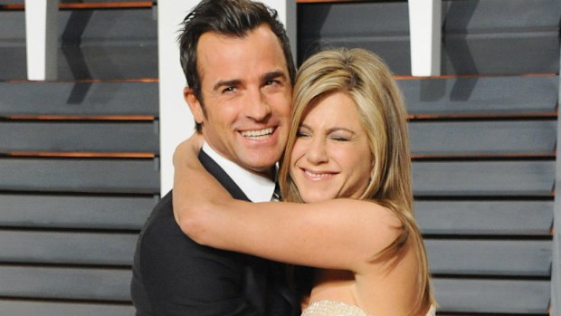 Jennifer Aniston and Justin Theroux. (Getty)