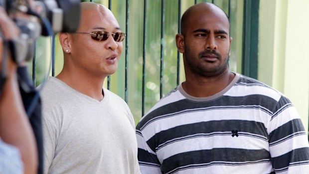 Andrew Chan and Myuran Sukamaran. (AAP)