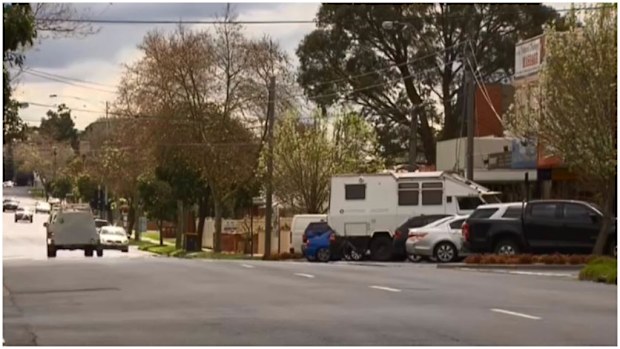 The young woman was allegedly attacked while walking down Walsh Street in Noble Park last night. (9NEWS)