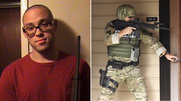 A local sheriff has said Chris Harper Mercer committed suicide after exchanging fire with two officers. (AAP)