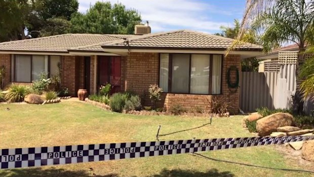 The former home of accused serial killer Bradley Edwards was search by police. (9NEWS)