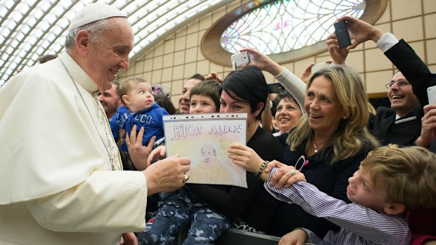 Pope Francis has urged Vatican leaders to become closer to the Catholic faithful. (AAP)