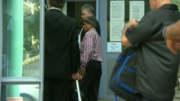 Sydney taxi driver Shakeel Uddin attends court today to be sentenced over groping a sleeping passenger. (9NEWS)