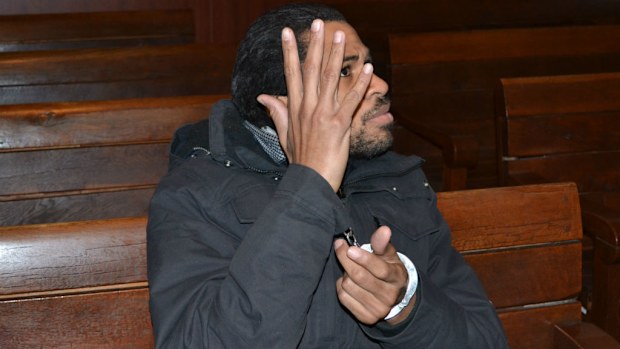 Fritz-Joly Joachin, 29, was arrested in Bulgaria on June 1. (AAP)