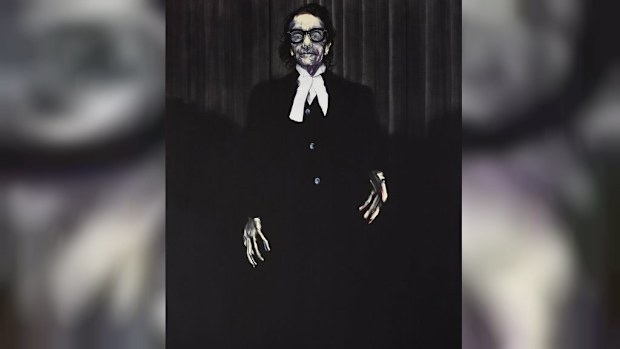 Nigel Milsom's Archibald-winning portrait of barrister Charles Waterstreet. (Art Gallery of NSW)