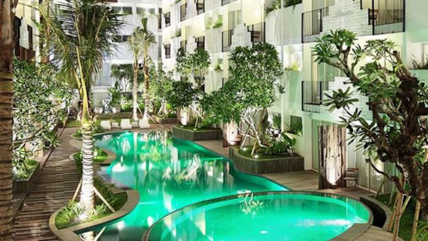 The Akmani Legian hotel in Bali. (Supplied)