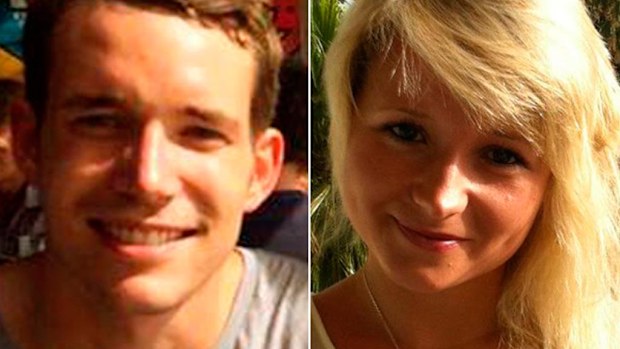 Murdered British tourists David Miller and Hannah Witheridge. (AAP)