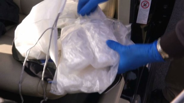 2 kilograms of 'ice' were seized. (NSW Police) 