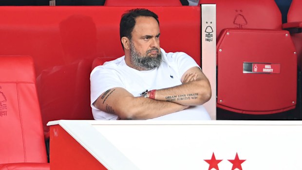 Evangelos Marinakis, proprietario del Nottingham Forest.