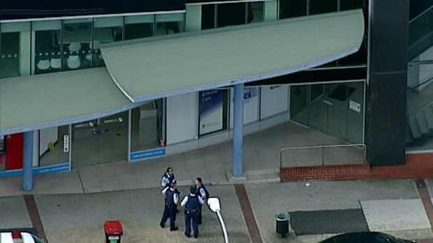 A police credit union office has been locked down in Penrith. (9NEWS)