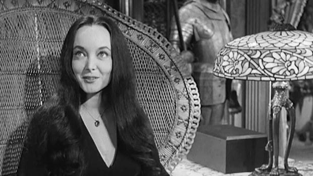 Carolyn Jones as Morticia Addams in The Addams Family 1964