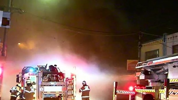 The explosion gutted the club. (9NEWS)