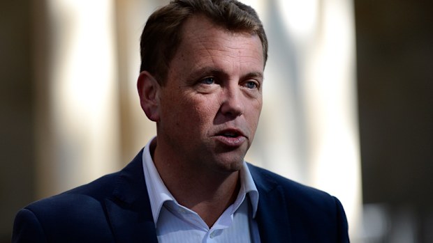 Former Newman government minister Scott Emerson has held onto his seat. (AAP)