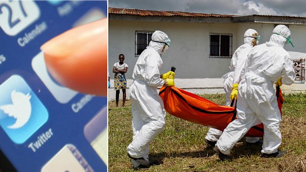 Technology used to track social media users online is being harnessed in the fight against Ebola. (Supplied)