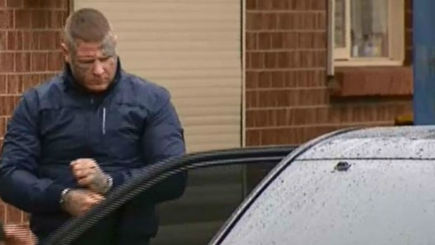 Police arrested three people with alleged links to the Mongols bikie gang. (9NEWS)