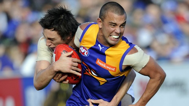 Former West Coast Eagles star Daniel Kerr. (AAP)