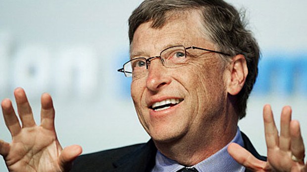 Bill Gates gets ranked as number one on Forbes' rich list. (AAP)