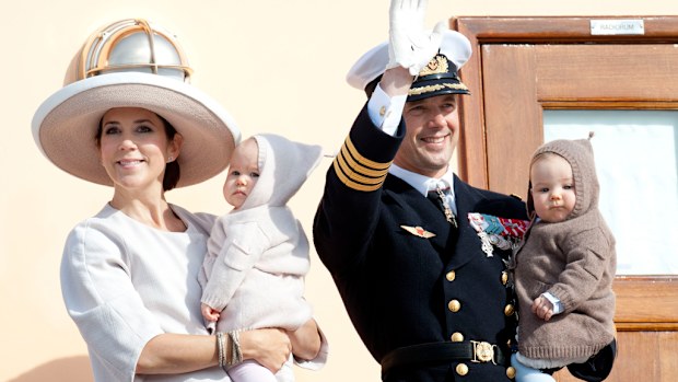 Princess Mary's children Princess Josephine and Prince Vincent in pictures