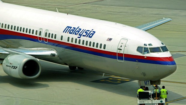 Malaysian Airlines plane. (AAP)