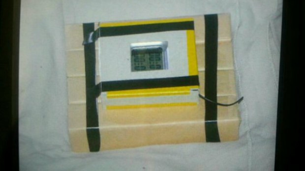 An image posted online purporting to show the fake device. (Twitter/KELeaks)