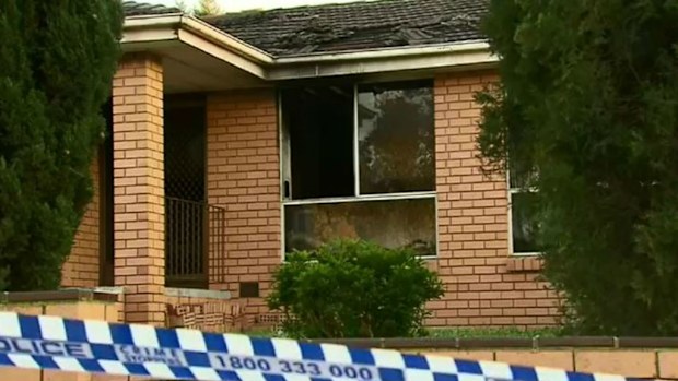 The man died at the scene. (9NEWS)