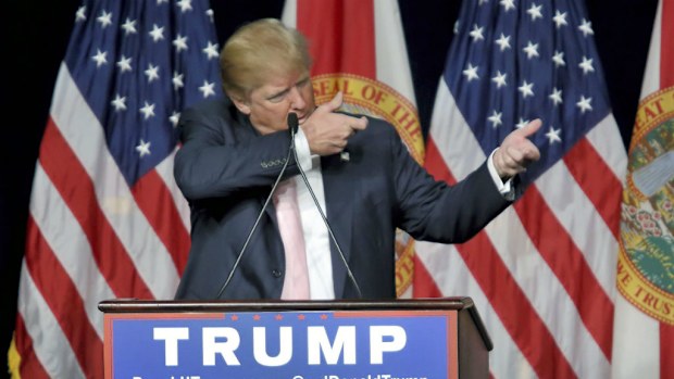 US presidential hopeful Donald Trump. (AAP)
