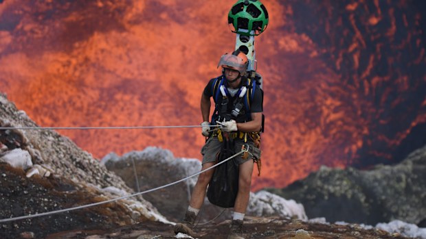 Google is allowing computer users become intrepid explorers using Street View technology. (Google)