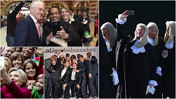 A snapshot of selfies worldwide: The study identified seven distinct types of selfie. (AAP)