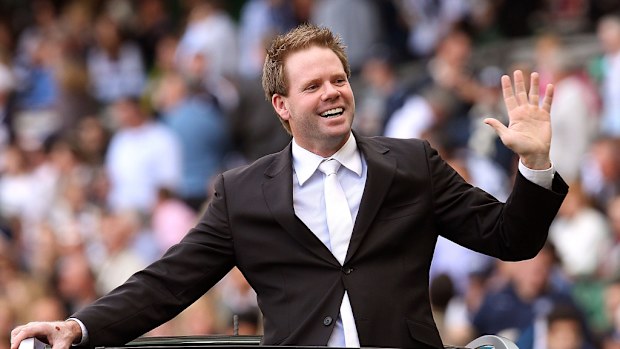 Former Carlton player Nick Stevens in 2010. (Getty)