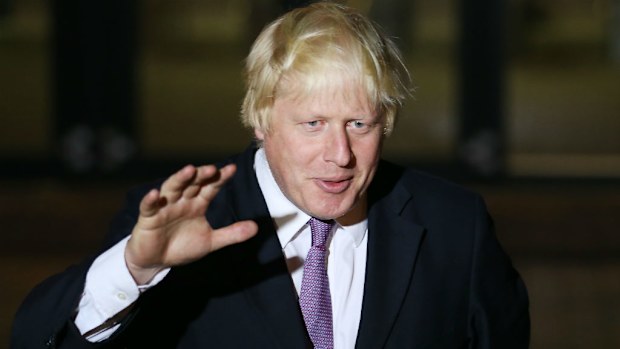 Former London Mayor Boris Johnson. (Getty Images)
