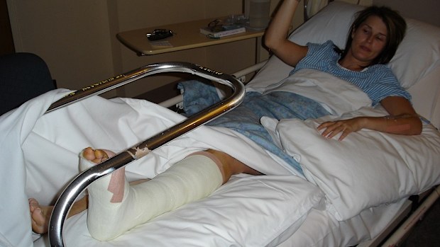 Sharon Muscet in hospital