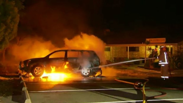 No one was injured in the blaze. (9NEWS)